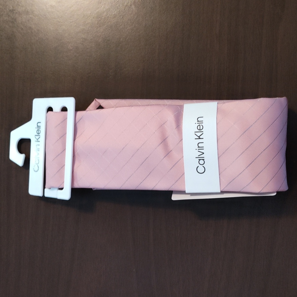 Calvin Klein Pink Tie NWT